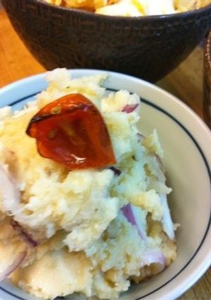 夏のドライトマトのポテトサラダ(･_･)-レシピのメイン写真