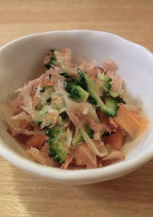 ゴーヤとツナのレモンめんつゆサラダ-レシピのメイン写真