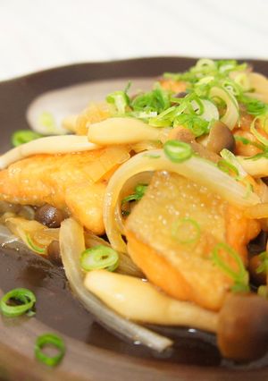 鮭ときのこのさっぱりだしうま煮☆-レシピのメイン写真