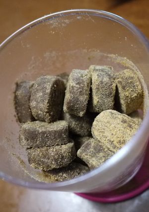 カロリー半分？はったい粉の一口おやつ♥-レシピのメイン写真