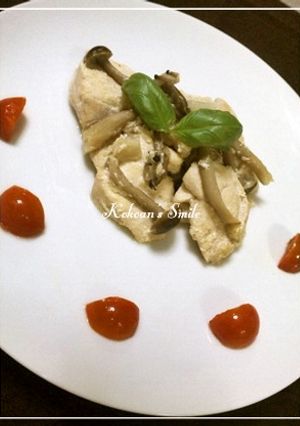 ルクエで鶏肉の蒸し料理-レシピのメイン写真