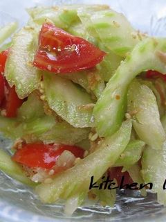 セロリの和え物サラダ-レシピのメイン写真