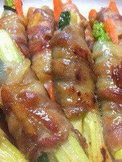 夏野菜の肉巻き-レシピのメイン写真