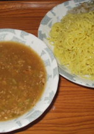 そぼろ味噌つけ麺-レシピのメイン写真