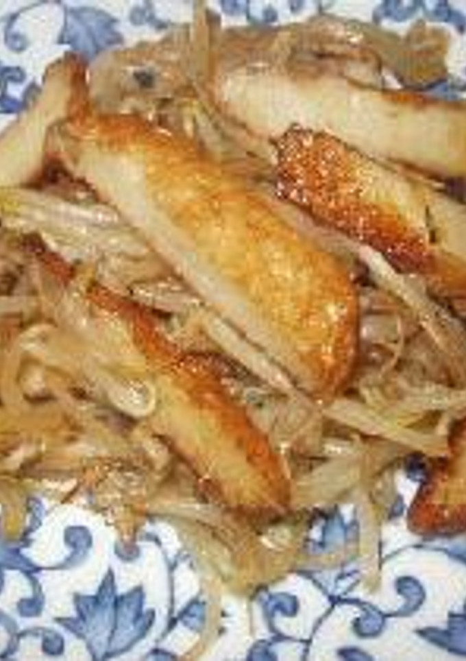 さつまあげともやしの炒め物-レシピのメイン写真