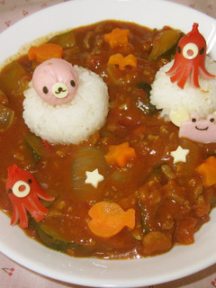 デコカレー 水族館カレー-レシピのメイン写真