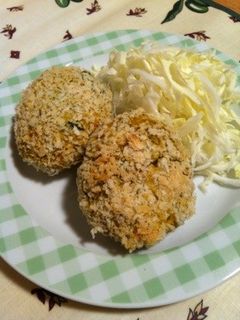 揚げない☆かぼちゃコロッケ-レシピのメイン写真