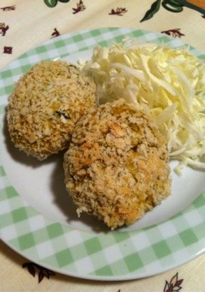 揚げない☆かぼちゃコロッケ-レシピのメイン写真