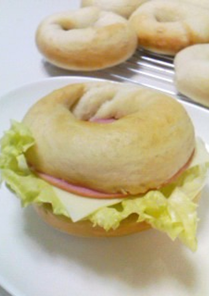 ゆでずにもっちり◎簡単ベーグル-レシピのメイン写真
