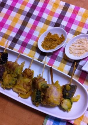 夏野菜でアゲパー-レシピのメイン写真