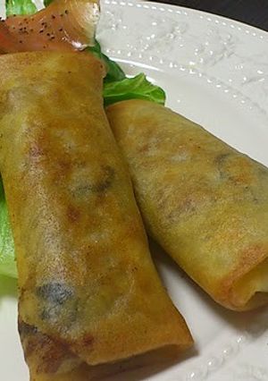 豚ひき肉の塩春巻き♪-レシピのメイン写真