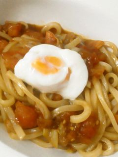 トマト入り!すき焼き風~焼きうどん☆-レシピのメイン写真