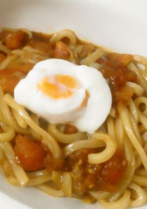 トマト入り！すき焼き風~焼きうどん☆-レシピのメイン写真