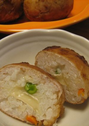 子供も喜ぶチーズ入り肉巻きおにぎり-レシピのメイン写真