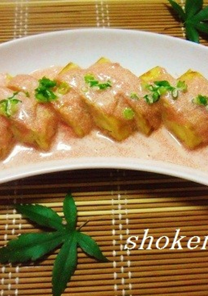 ＊卵焼きのたらこソースまみれ♪＊-レシピのメイン写真
