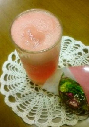 泡シュワすいかサイダー-レシピのメイン写真