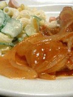 豚肉のケチャップ煮込み-レシピのメイン写真