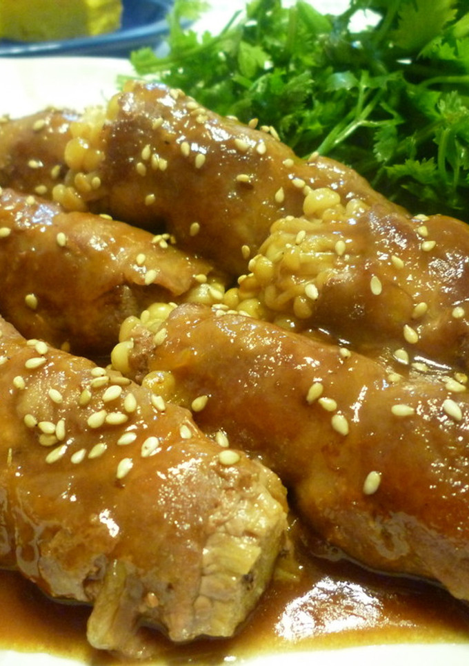 エノキの生姜焼き肉巻き-レシピのメイン写真