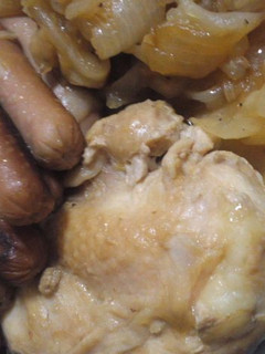 鶏肉と玉ねぎの炊飯器蒸し-レシピのメイン写真