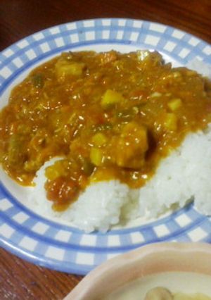 チーズと野菜たっぷり豚バラトマトカレー-レシピのメイン写真