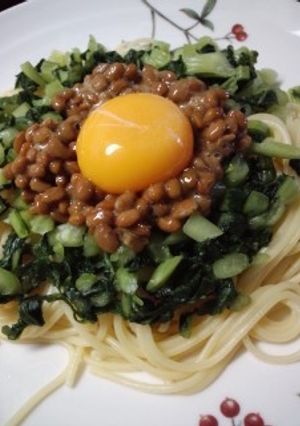 ◆納豆好きなら♪納豆パスタ◆-レシピのメイン写真