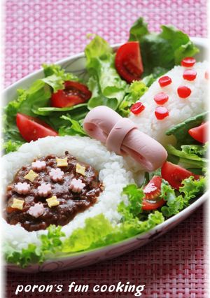 ✿スプーン♬デコカレー✿-レシピのメイン写真