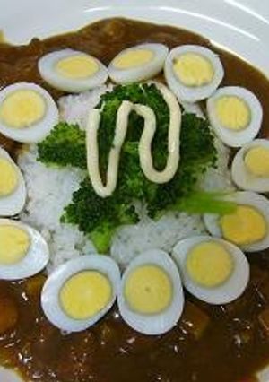 お花カレー-レシピのメイン写真