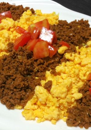 ３色キーマカレー丼-レシピのメイン写真