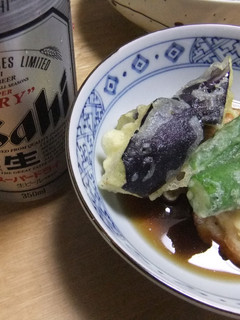肉巻豆腐天 夏野菜と -レシピのメイン写真