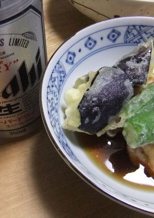 肉巻豆腐天 夏野菜と -レシピのメイン写真