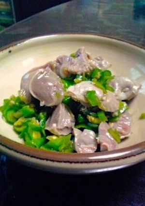 砂肝のししとう和え-レシピのメイン写真