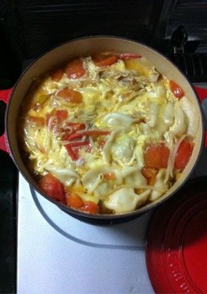 夏に!簡単☆トマト酸辣湯風卵中華スープ-レシピのメイン写真