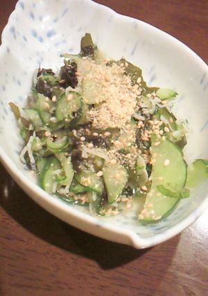 まるリル★キュウリとじゃこの酢の物★-レシピのメイン写真