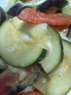 夏野菜のチーズ焼き-レシピのメイン写真