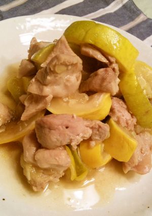 とり肉とズッキーニのとろ～り甘煮-レシピのメイン写真
