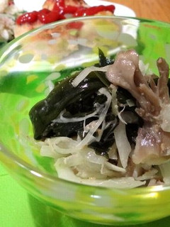 ワカメ・まいたけ・玉ねぎの中華マリネ-レシピのメイン写真