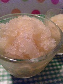 ゼリーでふわふわシャーベット-レシピのメイン写真