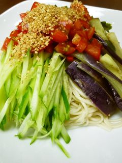 ∞∞∞ 自然食卓 サラダ冷麦 ∞∞∞-レシピのメイン写真