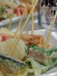 ビールにあう野菜串天-レシピのメイン写真