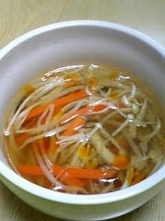 簡単!酸辣湯風スープ-レシピのメイン写真
