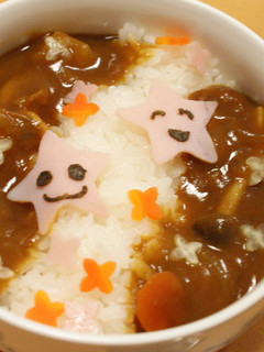 *デコカレー* 七夕バージョン-レシピのメイン写真
