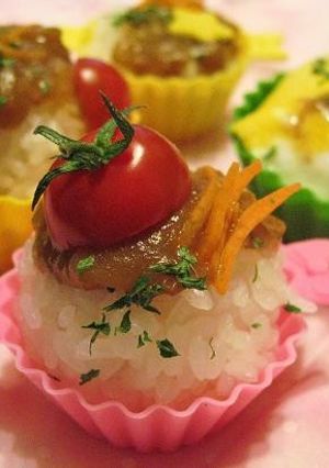 カップケーキ風♪デコカレー-レシピのメイン写真