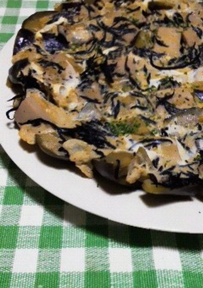 なすとひじきと高野豆腐の卵とじ☆-レシピのメイン写真