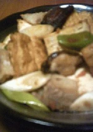 豚肉＋厚揚げの炒め物・梅風味-レシピのメイン写真