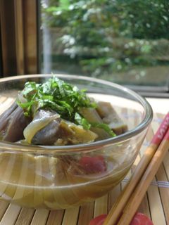 冷たいなす煮-レシピのメイン写真