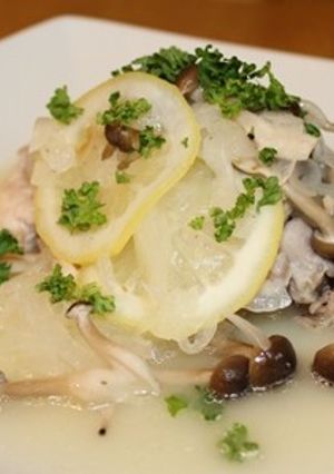 鶏肉のレモン蒸し-レシピのメイン写真