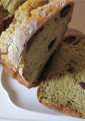 HBで作る♪抹茶あんこ食パン-レシピのメイン写真
