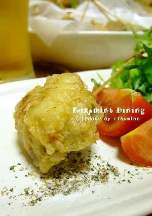 チーズin椎茸つくね-レシピのメイン写真