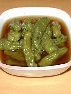 すごくおいしい!ししとうの煮浸し柚こしょう風味-レシピのメイン写真
