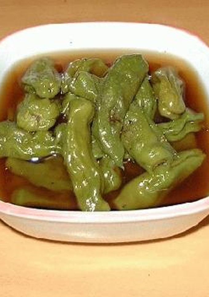 すごくおいしい！ししとうの煮浸し柚こしょう風味-レシピのメイン写真
